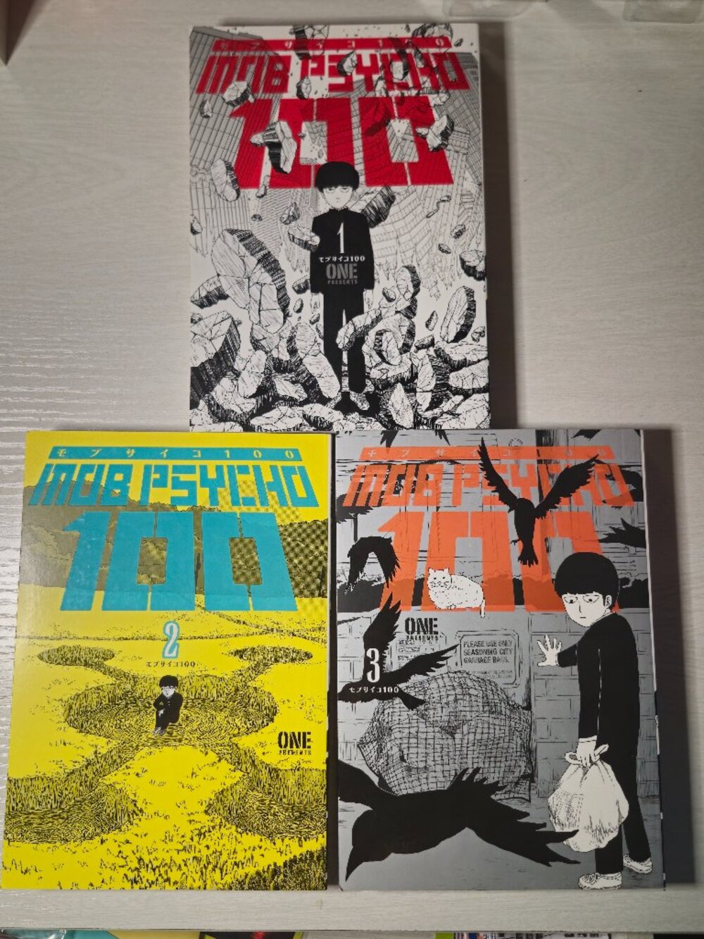 Mob Psycho 100 Manga Volume 1-3